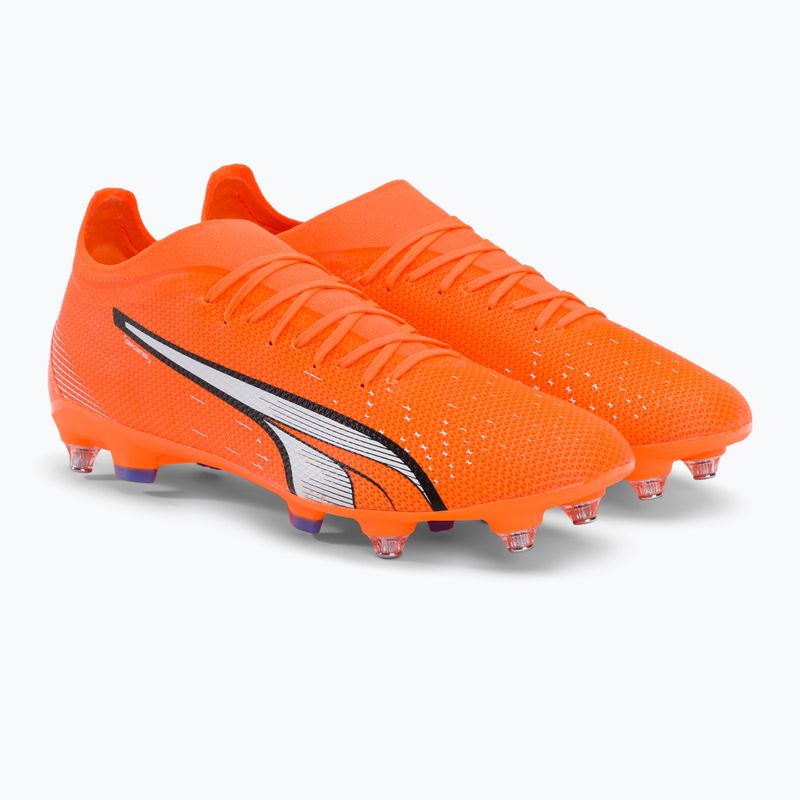 Pánské kopačky PUMA Ultra Match MXSG oranžové 107216 01 4