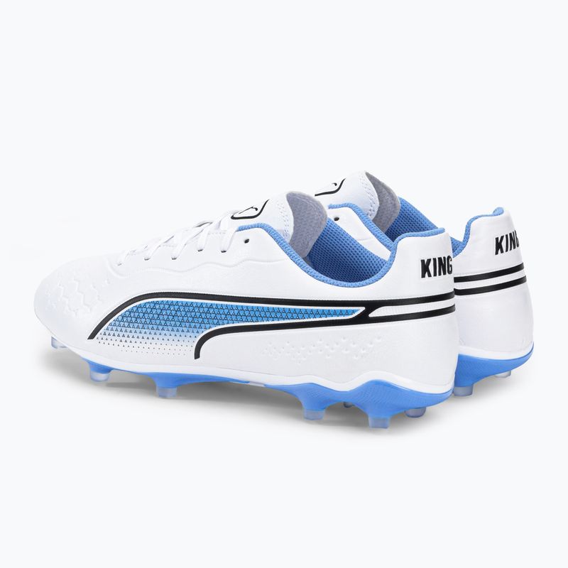 PUMA King Match FG/AG pánské fotbalové boty white 107257 01 3