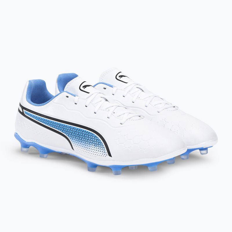 PUMA King Match FG/AG pánské fotbalové boty white 107257 01 4