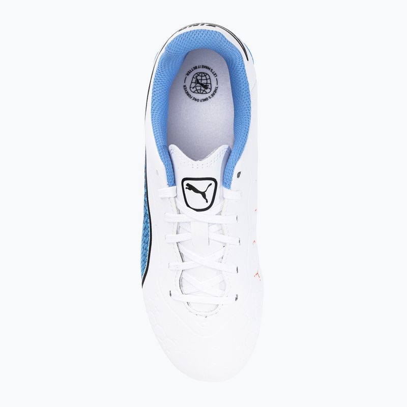 PUMA King Match FG/AG dětské kopačky bílé 107266 01 6