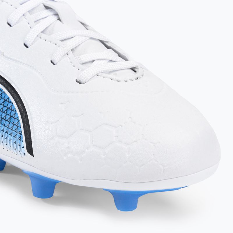 PUMA King Match FG/AG dětské kopačky bílé 107266 01 7