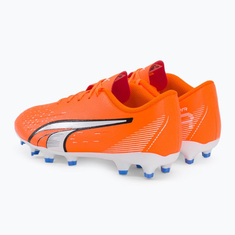 Dětské kopačky PUMA Ultra Play FG/AG oranžové 107233 01 3