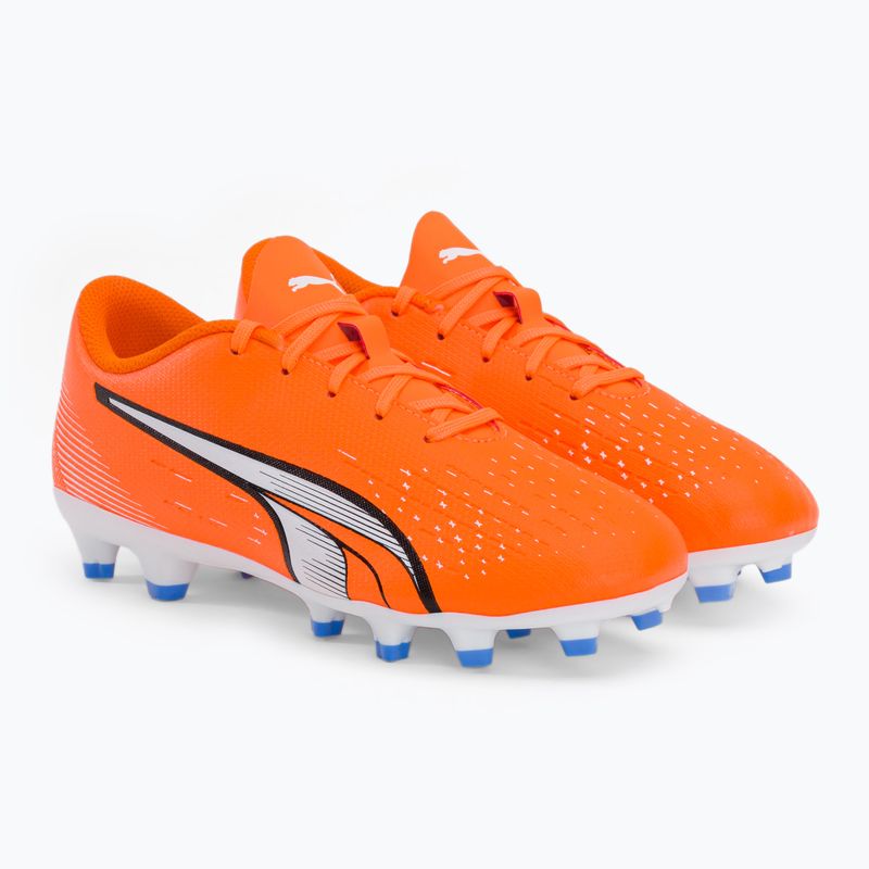 Dětské kopačky PUMA Ultra Play FG/AG oranžové 107233 01 4