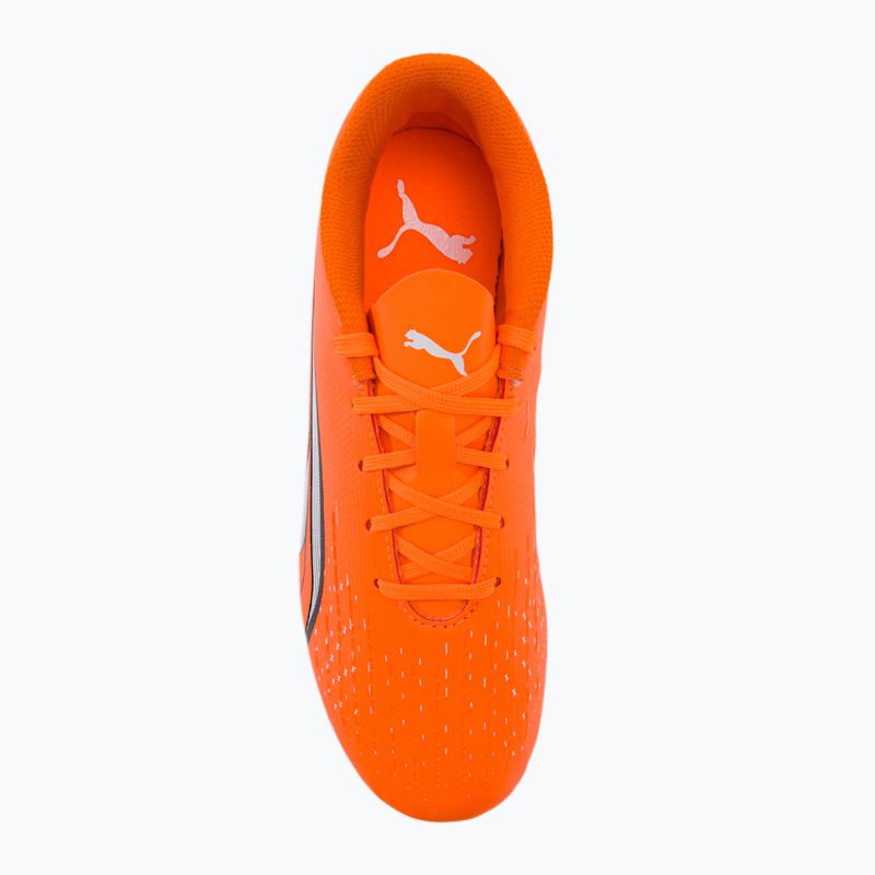 Dětské kopačky PUMA Ultra Play FG/AG oranžové 107233 01 6