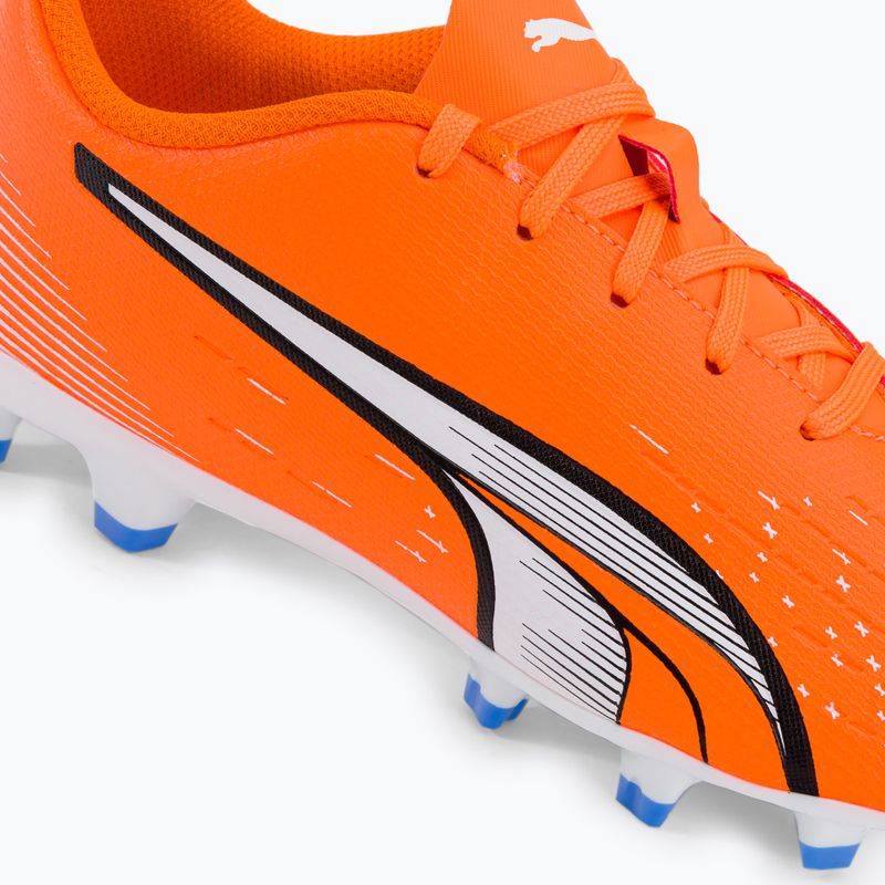 Dětské kopačky PUMA Ultra Play FG/AG oranžové 107233 01 9