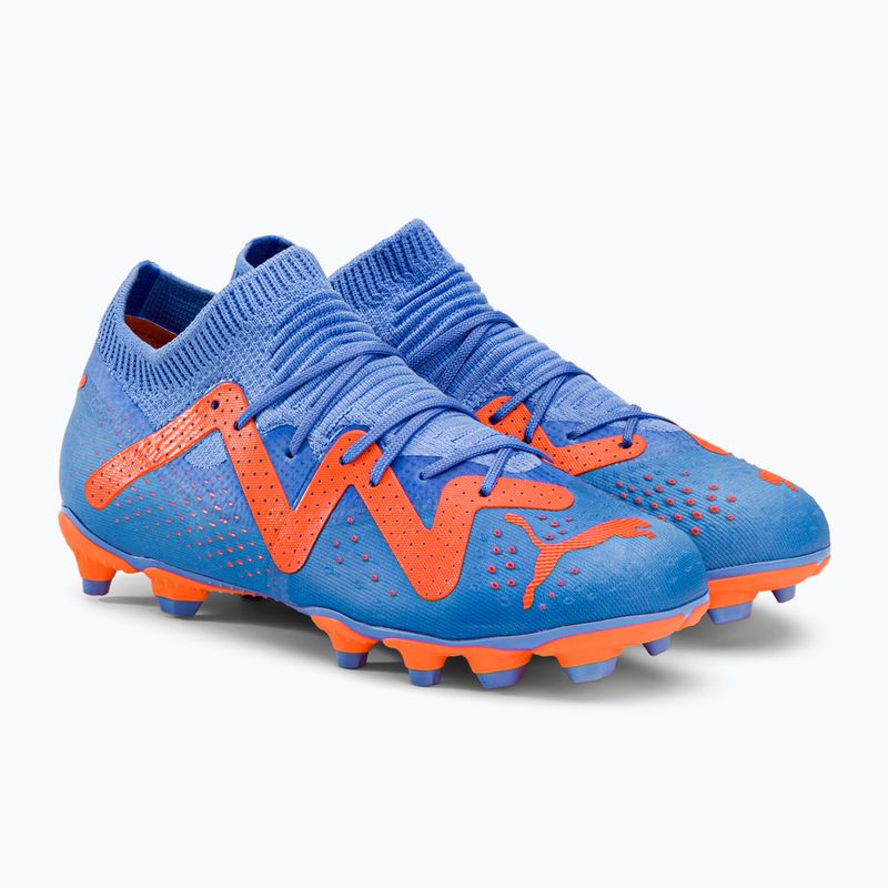 Dětské kopačky PUMA Future Match FG/AG JR modré/oranžové 107195 01 4