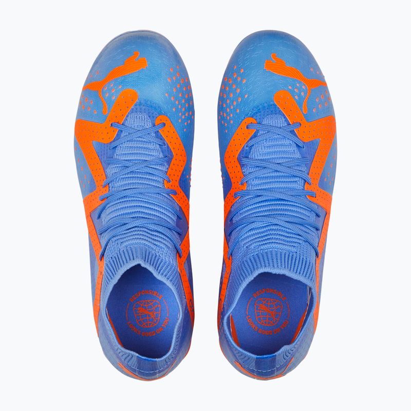 Dětské kopačky PUMA Future Match FG/AG JR modré/oranžové 107195 01 13