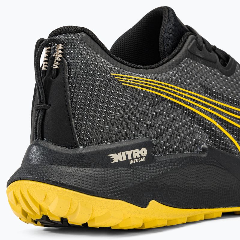 Pánská běžecká obuv PUMA Fast-Trac Nitro puma black/granola/fresh pear 10