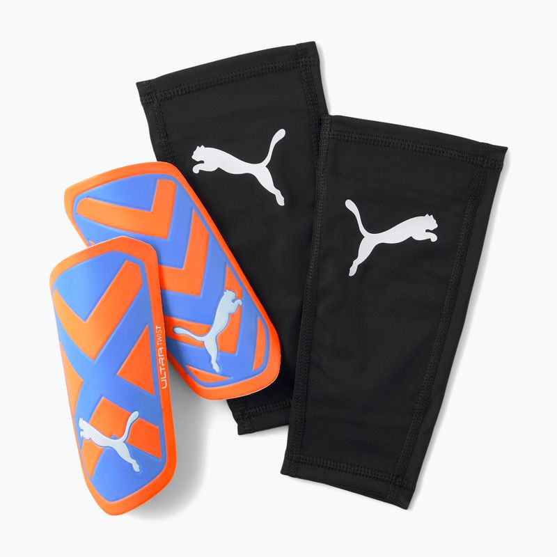 Chrániče holení PUMA Ultra Twist Sleeve ultra orange/blue glimmer