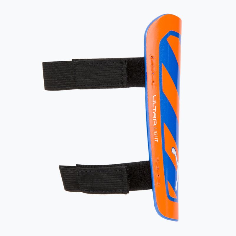 Fotbalové chrániče PUMA Ultra Light Strap oranžovo-modré 030875 01 2