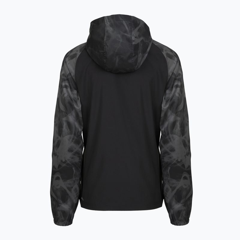 Dámská běžecká bunda  PUMA Run AOP Favorite Woven black/grey 2