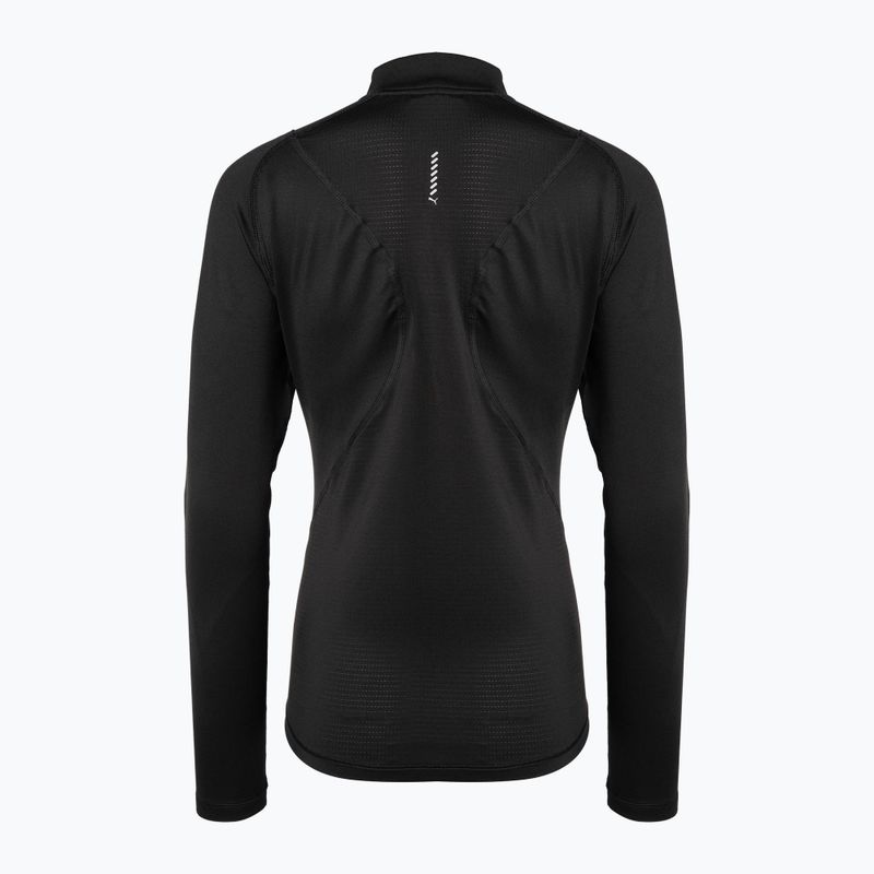 Dámské běžecké tričko PUMA Run Cloudspun 1/2 Zip black 523287 01 2