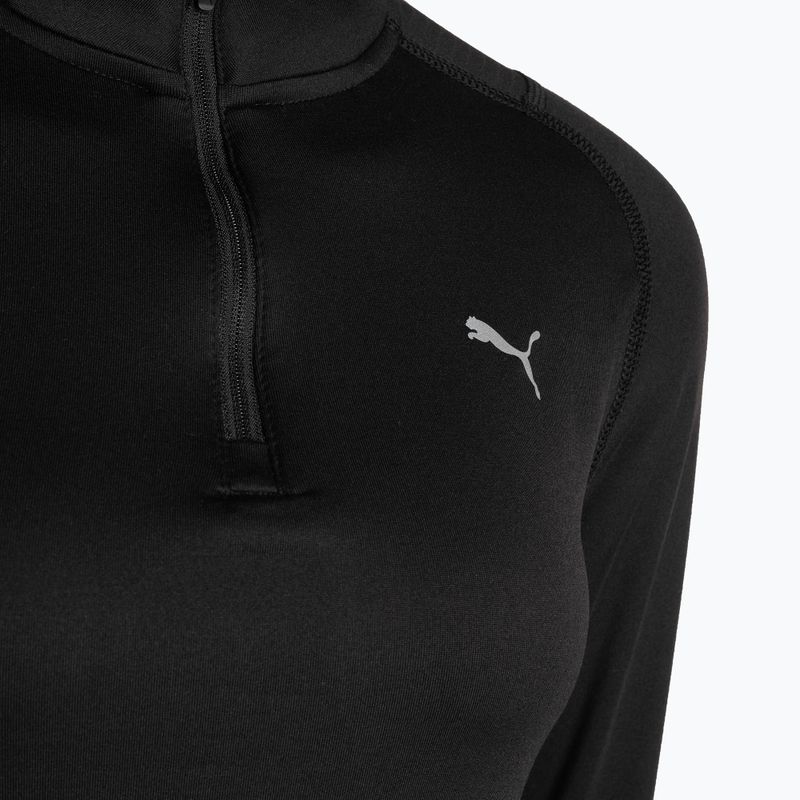 Dámské běžecké tričko PUMA Run Cloudspun 1/2 Zip black 523287 01 3