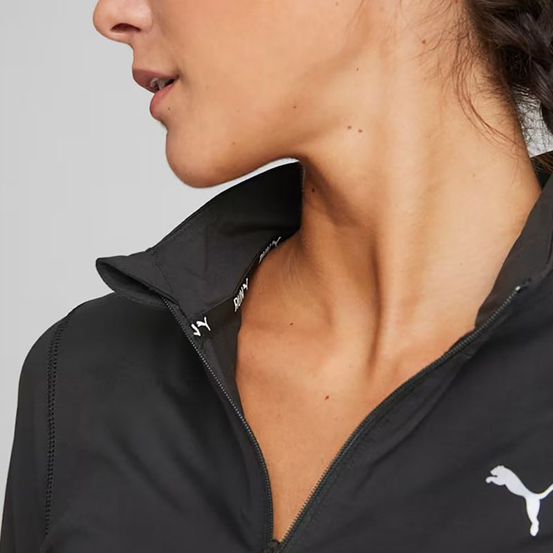 Dámská běžecká mikina PUMA Run Favorite 1/4 Zip puma black 5