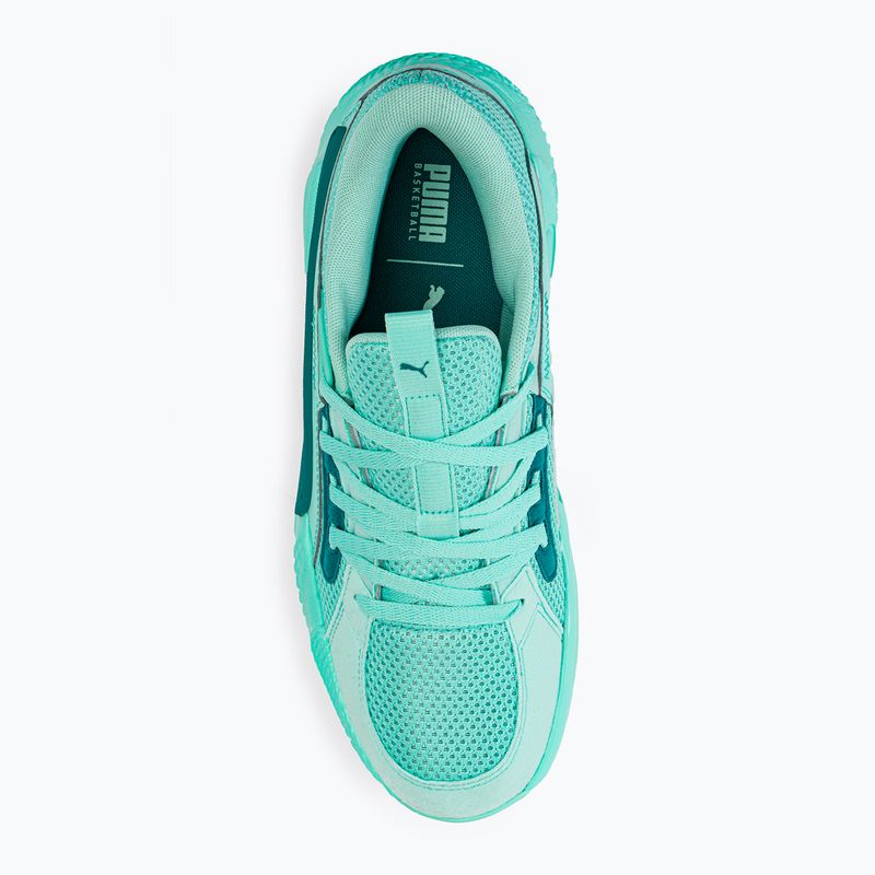 Pánská basketbalová obuv PUMA Court Rider electric peppermint/green lagoon 6