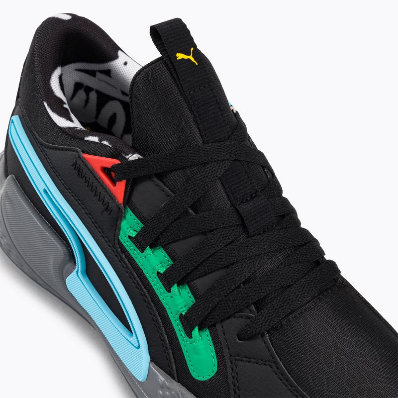 PUMA Court Rider Chaos Block Party pánské basketbalové boty black 378265 01 13