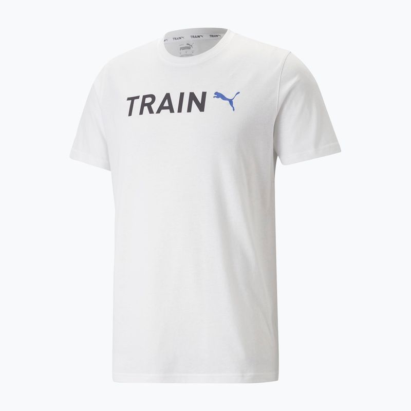 Pánské tričko PUMA Graphic Training T-shirt white 523414 02