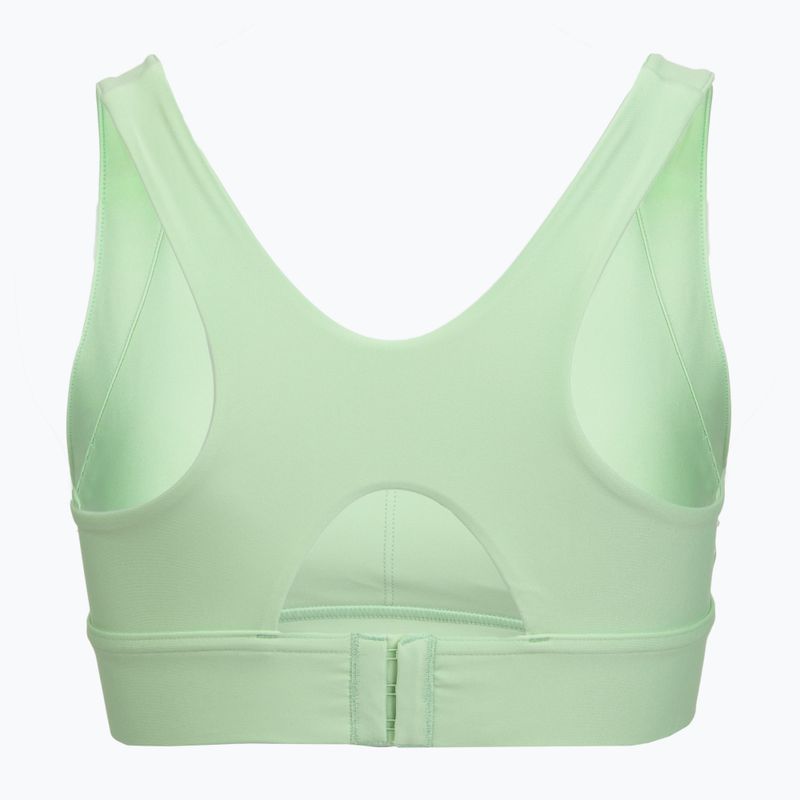Sportovní běžecká podprsenka Puma High Impact Ultraform Running Bra green/silver 2