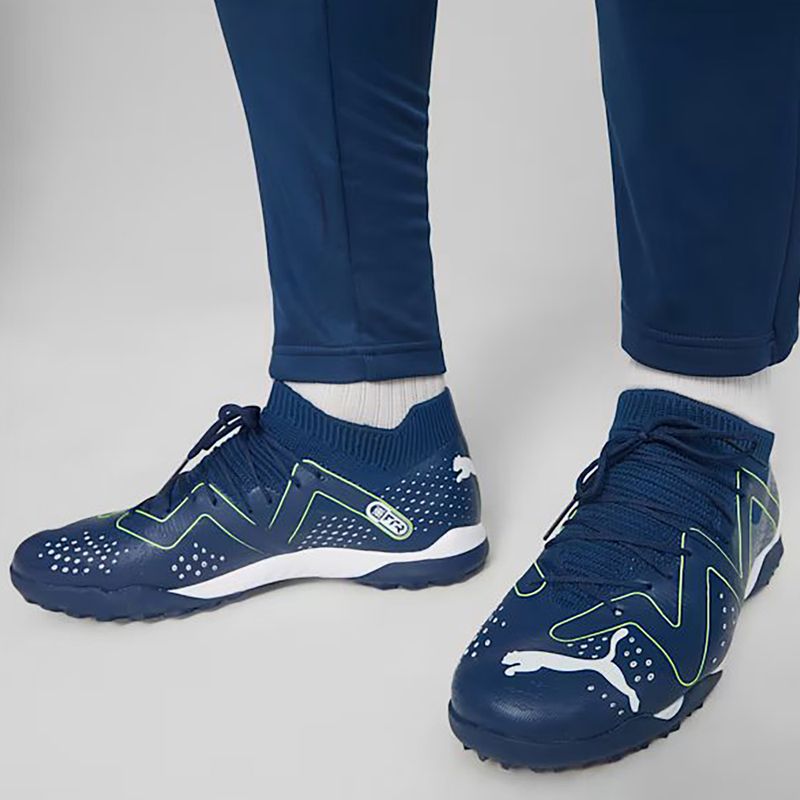 PUMA Future Match TT pánské kopačky perská modrá/puma bílá/ultra zelená 2