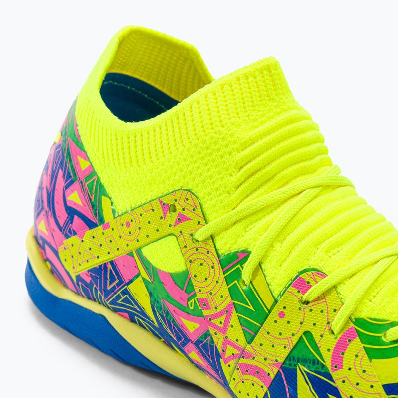 Dětské kopačky PUMA Future Match Energy IT + Mid Jr ultra blue/yellow alert/luminous pink 8