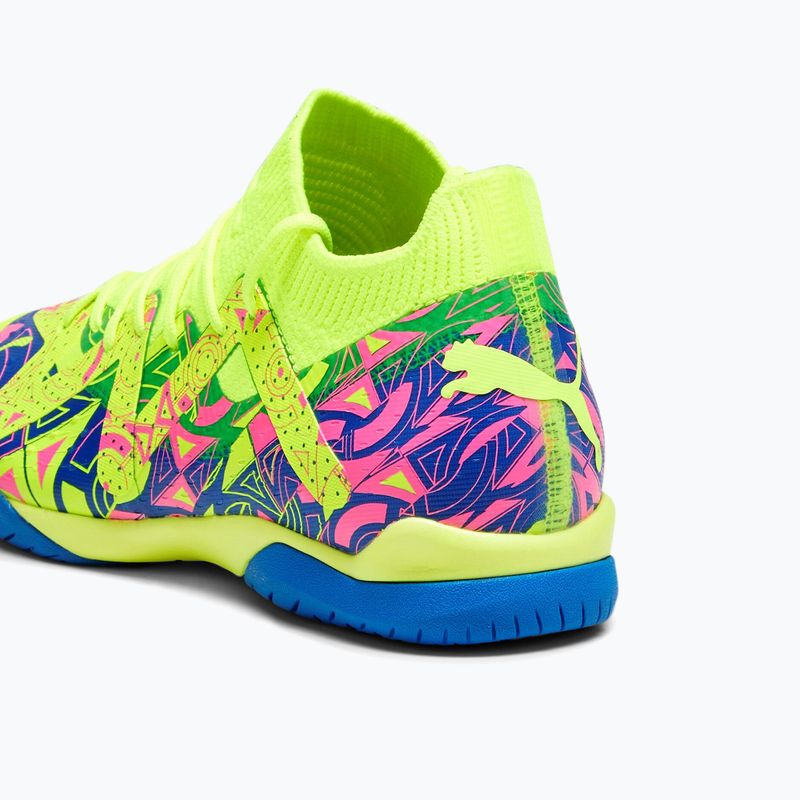 Dětské kopačky PUMA Future Match Energy IT + Mid Jr ultra blue/yellow alert/luminous pink 14