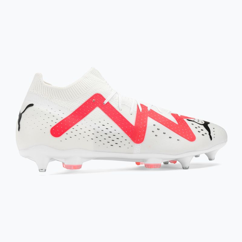 PUMA Future Match MXSG pánské kopačky puma white/puma black/fire orchid 2