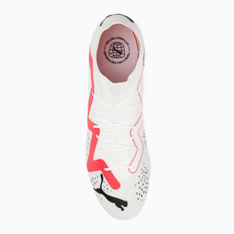 PUMA Future Match MXSG pánské kopačky puma white/puma black/fire orchid 6