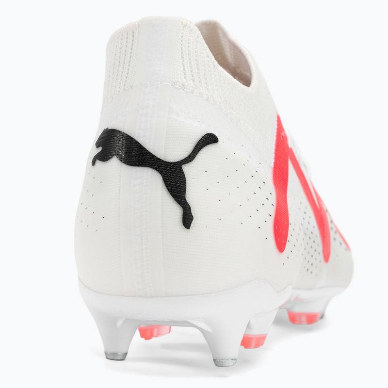 PUMA Future Match MXSG pánské kopačky puma white/puma black/fire orchid 9