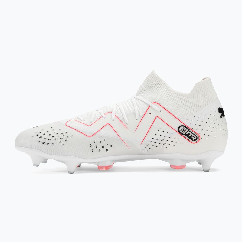 PUMA Future Match MXSG pánské kopačky puma white/puma black/fire orchid 10