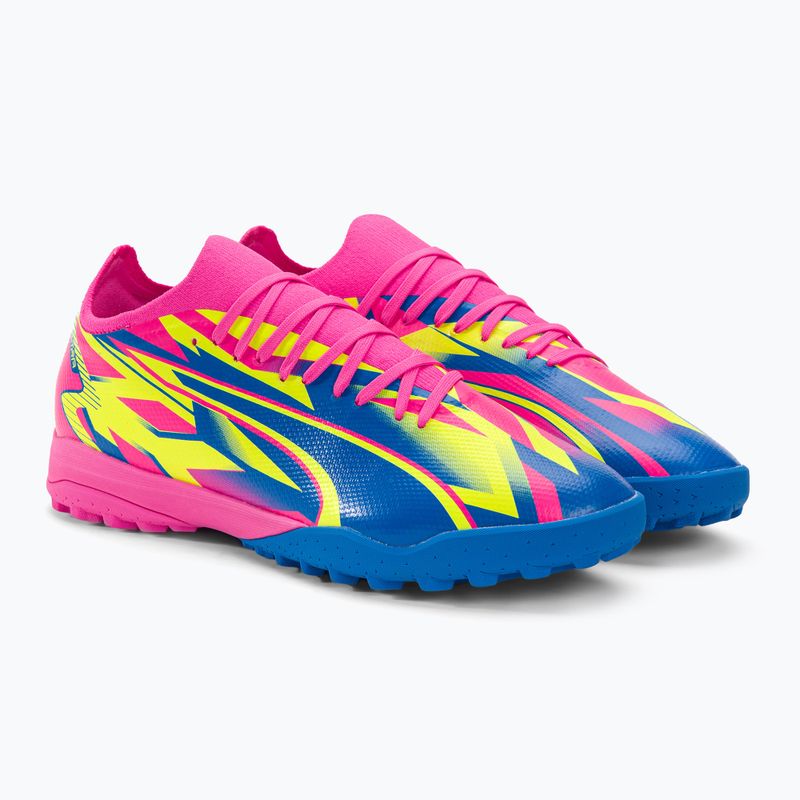 Pánské kopačky PUMA Ultra Match Energy TT luminous pink/yellow alert/ultra blue 6