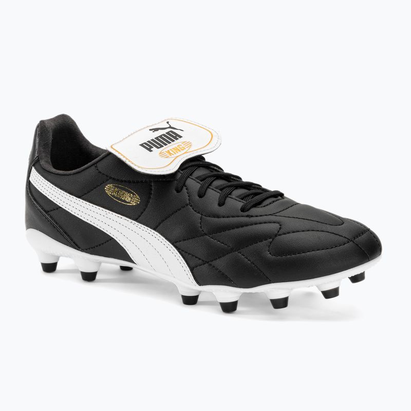 Pánské kopačky PUMA King Top FG/AG puma black/puma white/puma gold