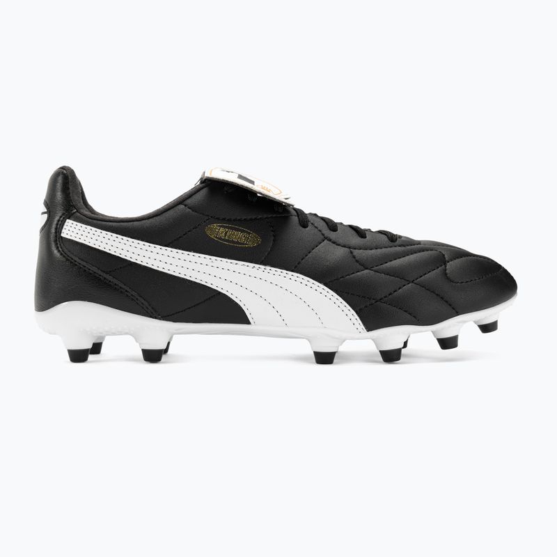 Pánské kopačky PUMA King Top FG/AG puma black/puma white/puma gold 2