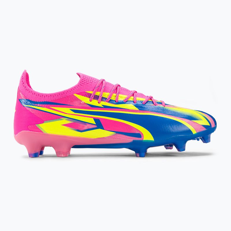 Pánské fotbalové boty PUMA Ultra Ultimate Energy FG/AG luminous pink/ultra blue/yellow alert 2