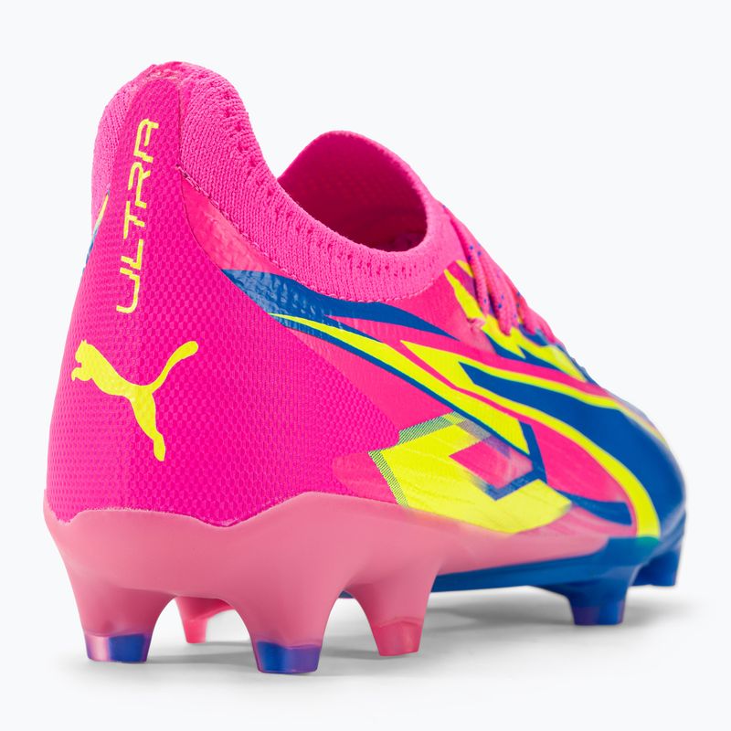 Pánské fotbalové boty PUMA Ultra Ultimate Energy FG/AG luminous pink/ultra blue/yellow alert 9