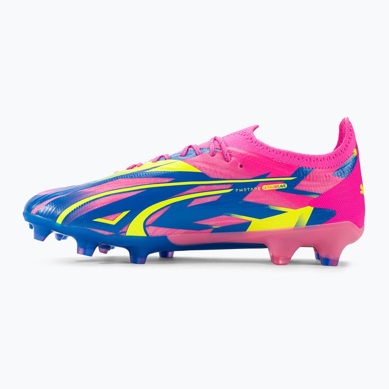 Pánské fotbalové boty PUMA Ultra Ultimate Energy FG/AG luminous pink/ultra blue/yellow alert 10