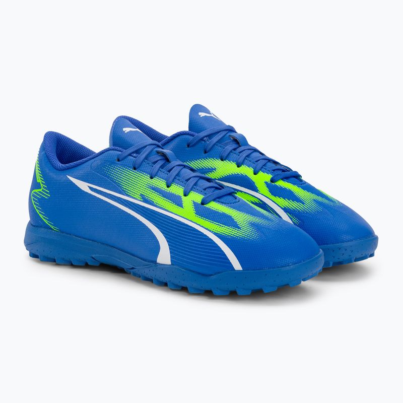 Dětské kopačky PUMA Ultra Play TT Jr ultra blue/puma white/pro green 4