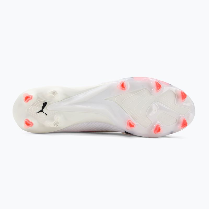PUMA Ultra Ultimate FG/AG pánské kopačky puma white/pum black/fire orchid 5