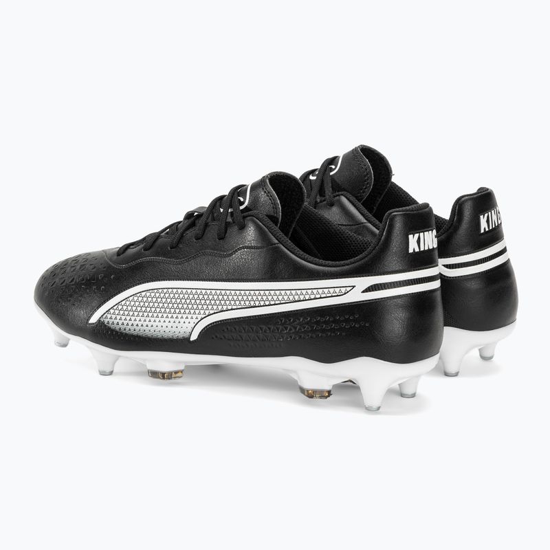 PUMA King Match MXSG pánské kopačky puma black/puma white 3