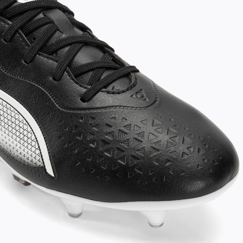 PUMA King Match MXSG pánské kopačky puma black/puma white 7