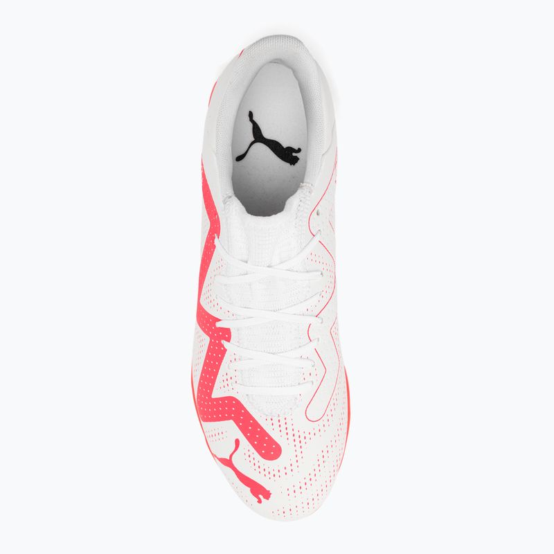 PUMA Future Play IT pánské kopačky puma white/fire orchid 8