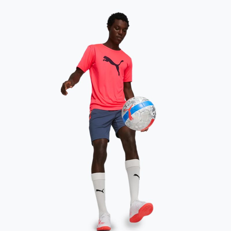 PUMA Future Play IT pánské kopačky puma white/fire orchid 3
