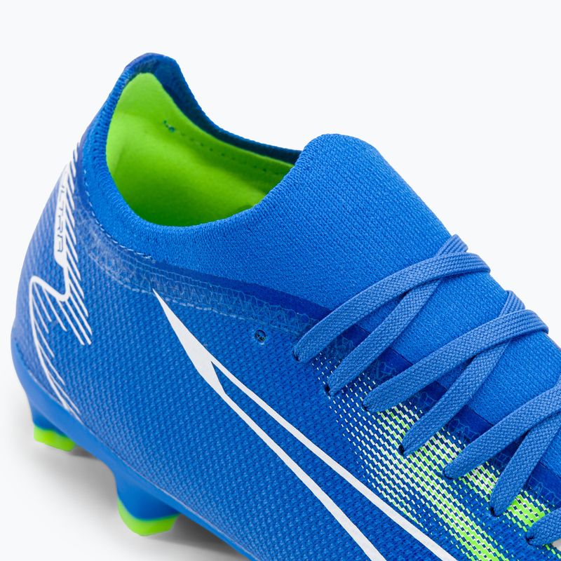 PUMA Ultra Match FG/AG pánské kopačky ultra blue/puma white/pro green 8