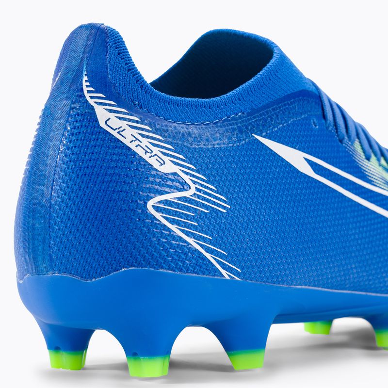 PUMA Ultra Match FG/AG pánské kopačky ultra blue/puma white/pro green 9