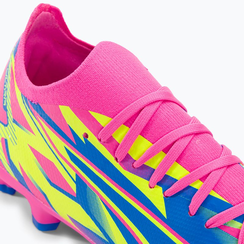 Pánské kopačky PUMA Ultra Match Energy FG/AG luminous pink/yellow alert/ultra blue 8