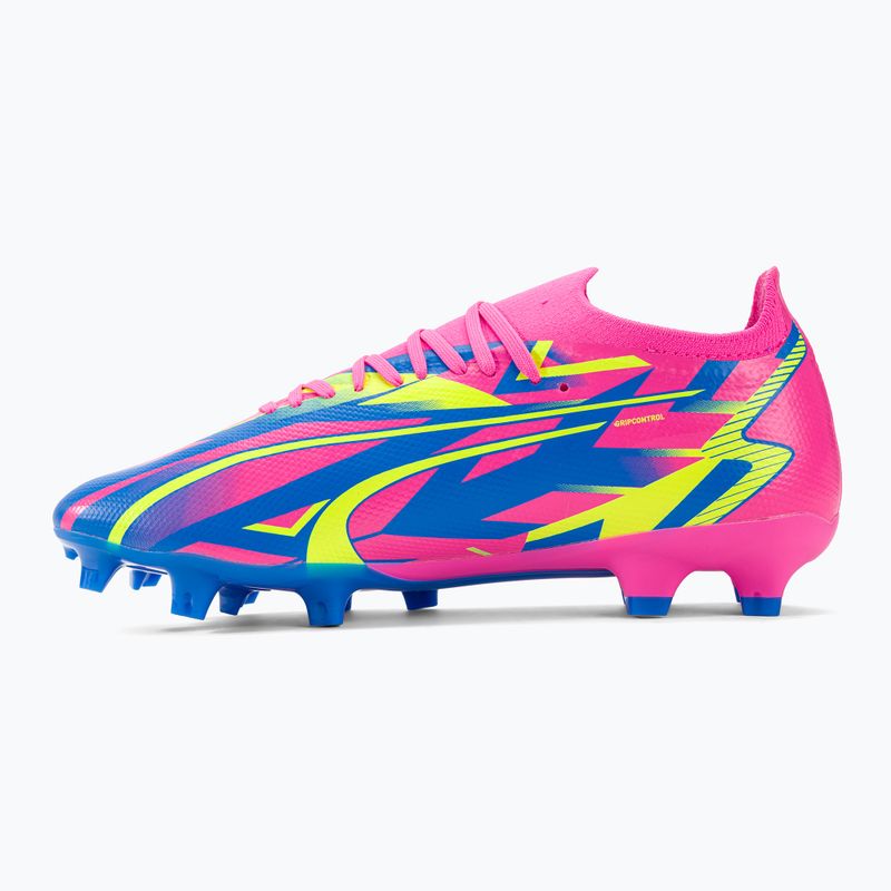 Pánské kopačky PUMA Ultra Match Energy FG/AG luminous pink/yellow alert/ultra blue 10