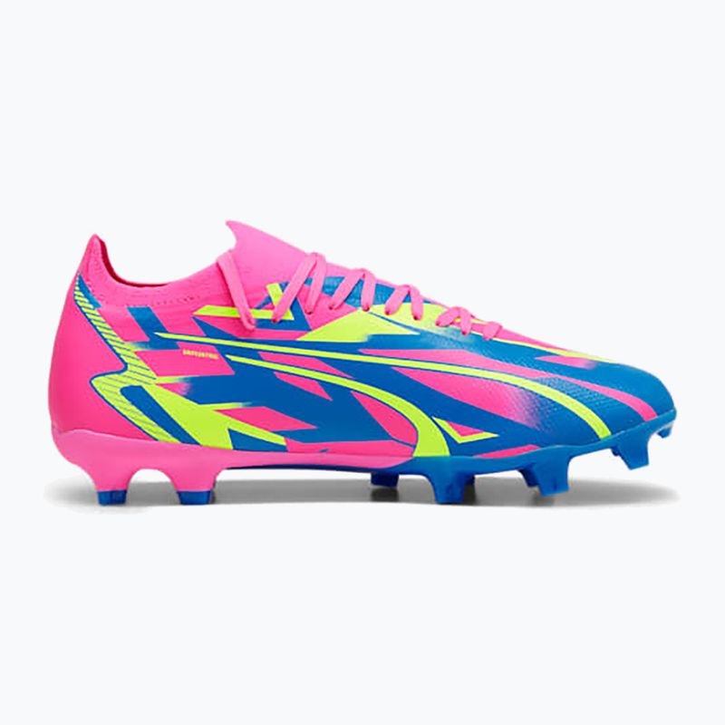 Pánské kopačky PUMA Ultra Match Energy FG/AG luminous pink/yellow alert/ultra blue 12