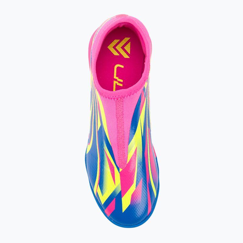 Dětské kopačky PUMA Ultra Match LL Energy IT+Mid Jr luminous pink/ultra blue/yellow alert 6