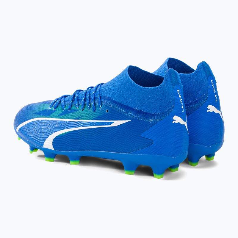 Dětské kopačky PUMA Ultra Pro FG/AG Jr ultra blue/puma white/pro green 3