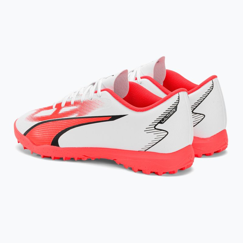 Pánské kopačky PUMA Ultra Play FG/AG puma white/puma black/fire orchid 5