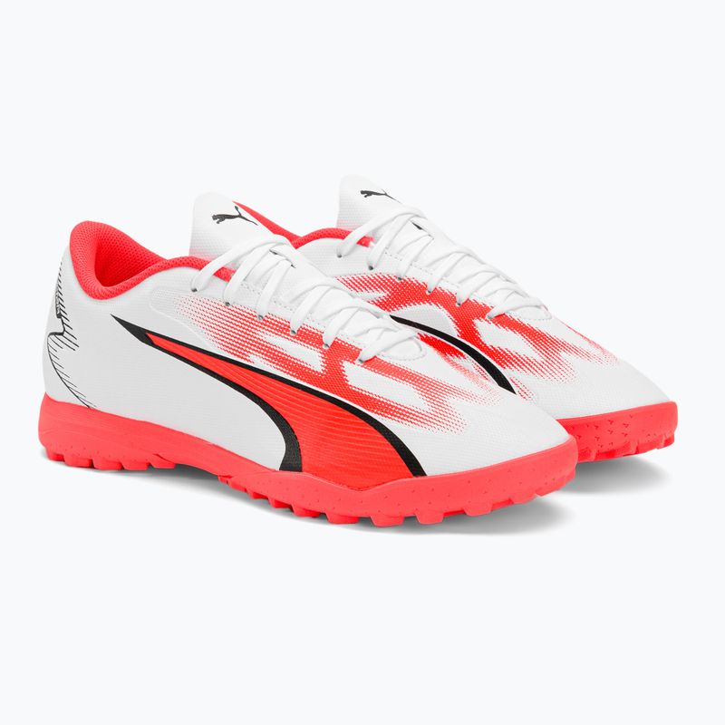 Pánské kopačky PUMA Ultra Play FG/AG puma white/puma black/fire orchid 6